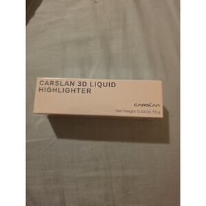 CARSLAN 3D Liquid Highlighter Makeup, 0.53 Ounce 02 Champagne NEW!